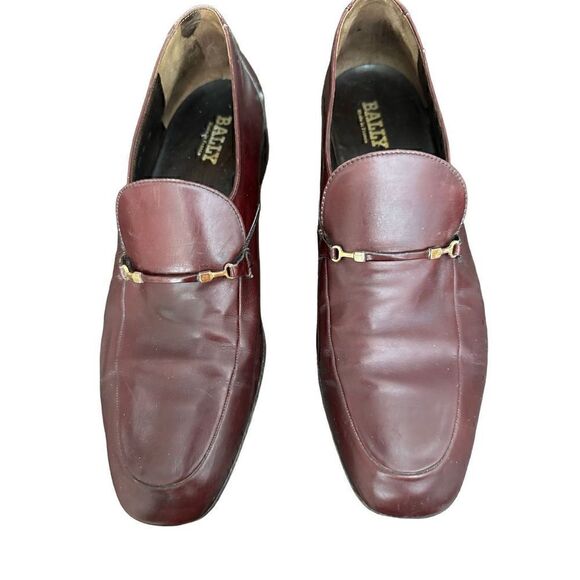 BALLY Farsene Soft
Chain Cordovan Color Made In
France Men SZ10 E main image 9